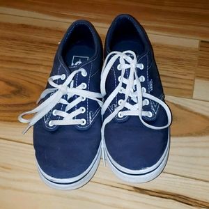 Navy Blue with White detail Vans sneakers